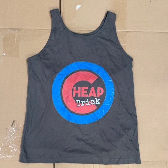 Cheap Trick Other - Cheap Trick Rock Band GRAY Tank Top Medium
